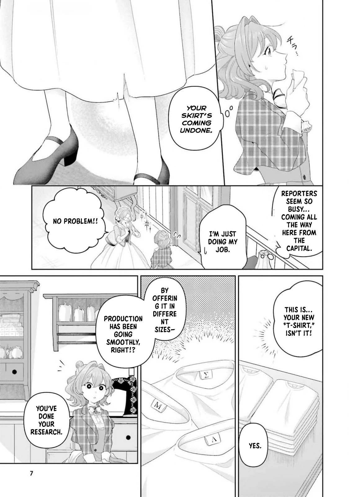 Sophia the Tailor: A Poor Noble Lady Enriching Lives with Modern Clothing Chapter 11 - . Page 4